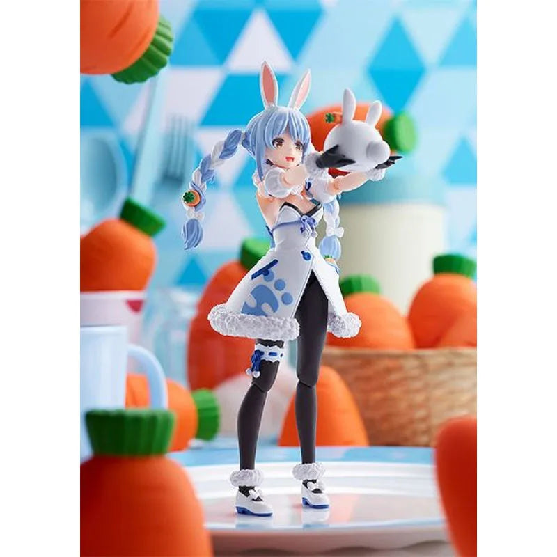 GSC Original Max Figma Hololive Usada Pekora 150mm Anime Action Figures Toys for Boys Christmas Gift Collectible Model Ornaments