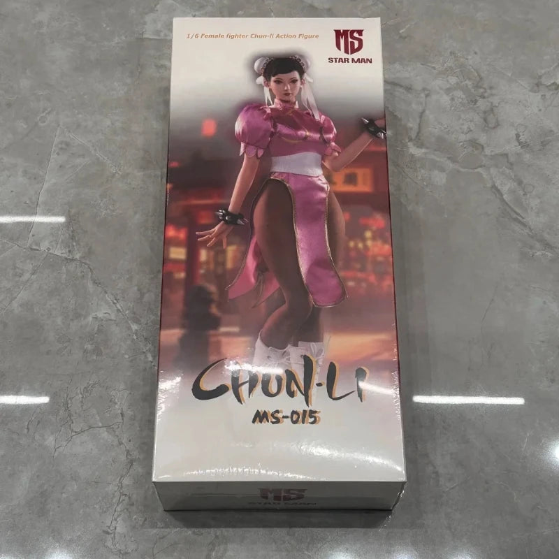 Chun Li Beauty Ms-015 1/6 Scale Collectible Action Figure Martial Artist 12inch Women Soldier Model Collection Birthday Gift