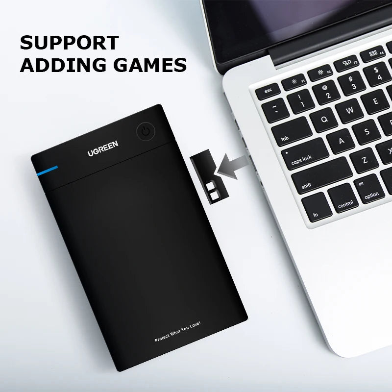 Neue Videospielkonsole Hyperspin Gaming HDD mit über 40.000 Retro-Spielen für PS4/PS3/PS2/DC/SS/MAME/WII/WIIU, tragbare HDD, PC/Laptop