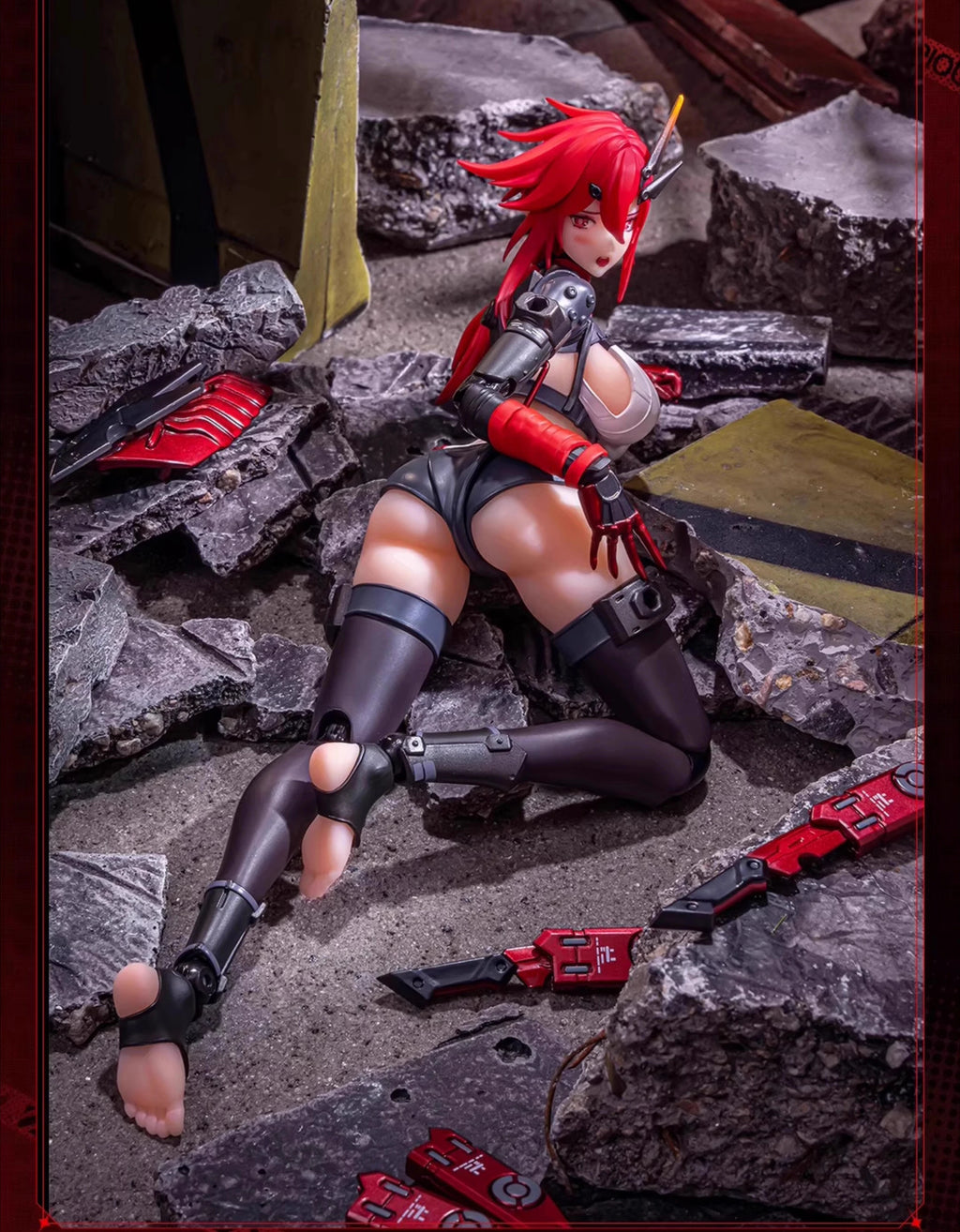 【Vorverkauf】Damanjiang Nuclear Gold Rekonstruktion Wolf Dog Force Assault Raven Mobile Figur Modell Charakter Sammlung Spielzeug