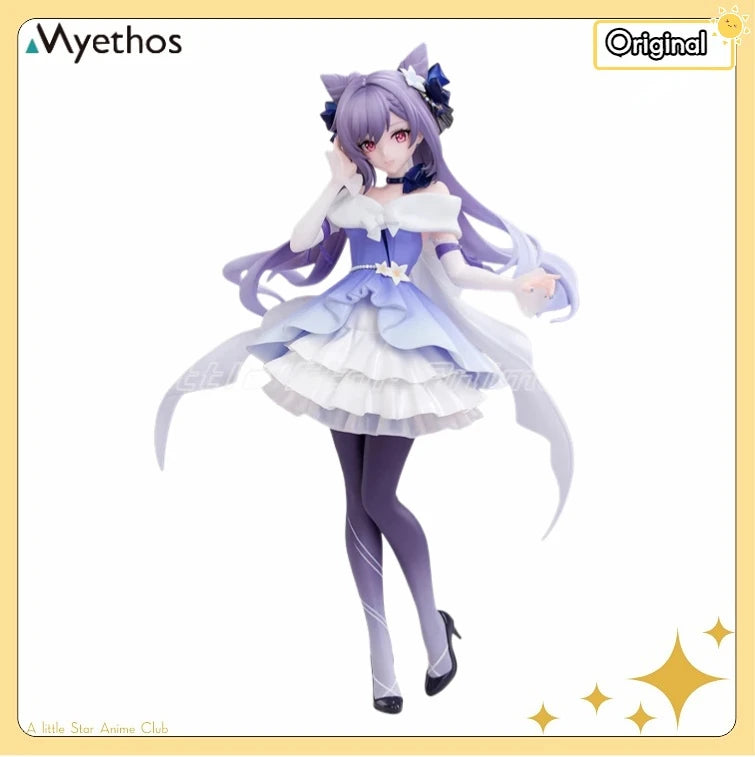 Original Myethos Gift+ Genshin Impact Keqing 1/8 Anime Figure Ornament Toys Model