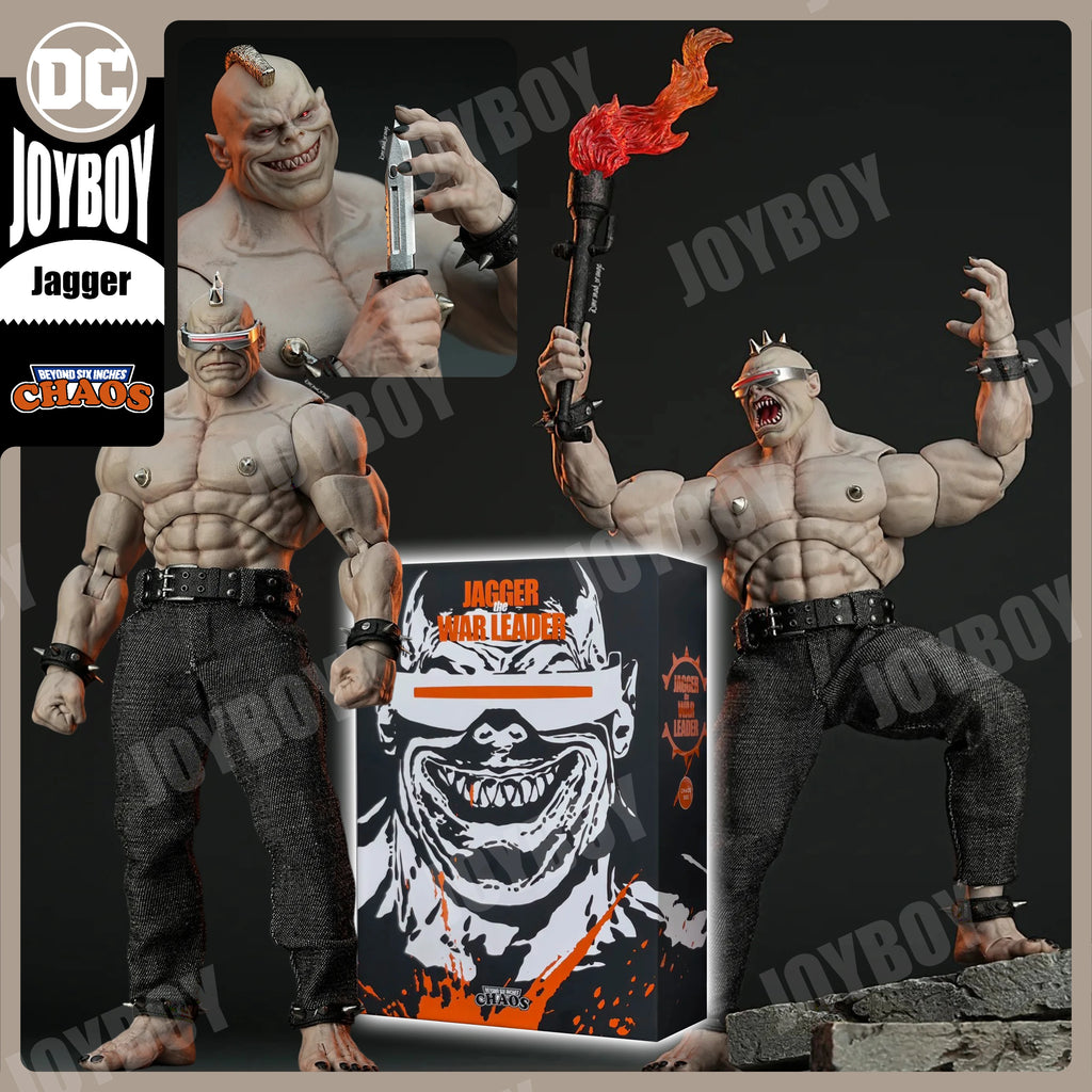  In Stock Original CHAOS Studio Muff Toy 1/12 Jagger The War-leader Action Figure No.003 Figurine Collectible Custom Toys Gifts