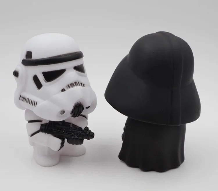 10cm Disney Star Wars  Anime Figure Doll Action Force Awakens Black Series Darth Vader Toys Model For Children Gift