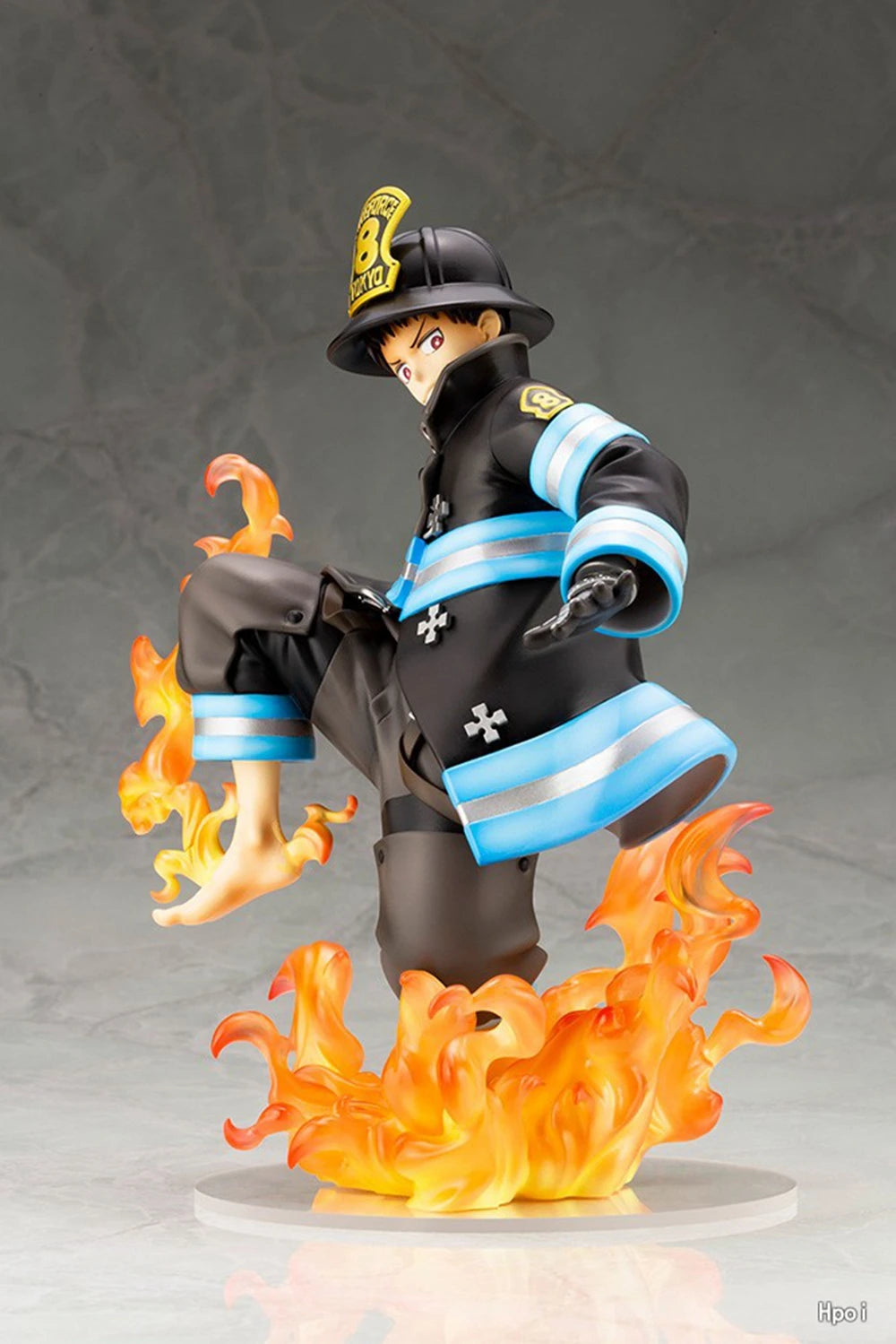 16CM Anime Enn Enn no Shouboutai Shinra Kusakabe Figure Scene Model Toy Doll Action Figure 1/8 pvc Collection Gifts