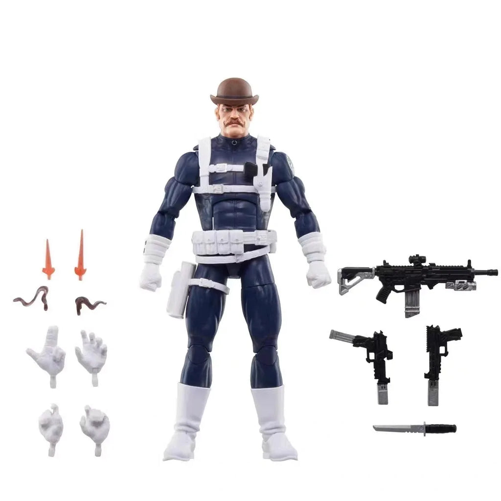 Marvel Legends S.H.I.E.L.D. Nick Fury Dugan Natasha Romanoff Action Figure Room Decora Figurine Collection Model Toy Gifts