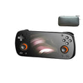Gaming console controller with grip film and bag on a white background