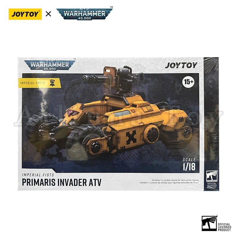 JOYTOY 1/18 Action Figure 40K Fists Primaris Invader ATV Anime Collection Military Model