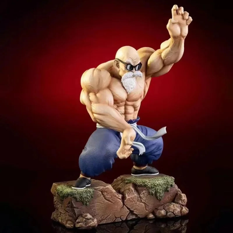 25cm Dragon Ball Z Anime Figure Master Roshi Figure Kame Sennin Action Figure Pvc Statue Collection Model Decoration Toy Gifts