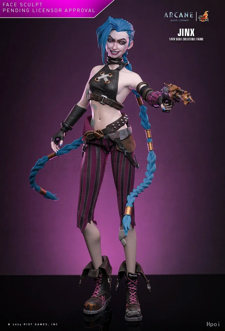 【MT】Original Hot Toys TMS137 Arcane Season 2 The Loose Cannon Jinx 1/6 Action Figure Toy Collection