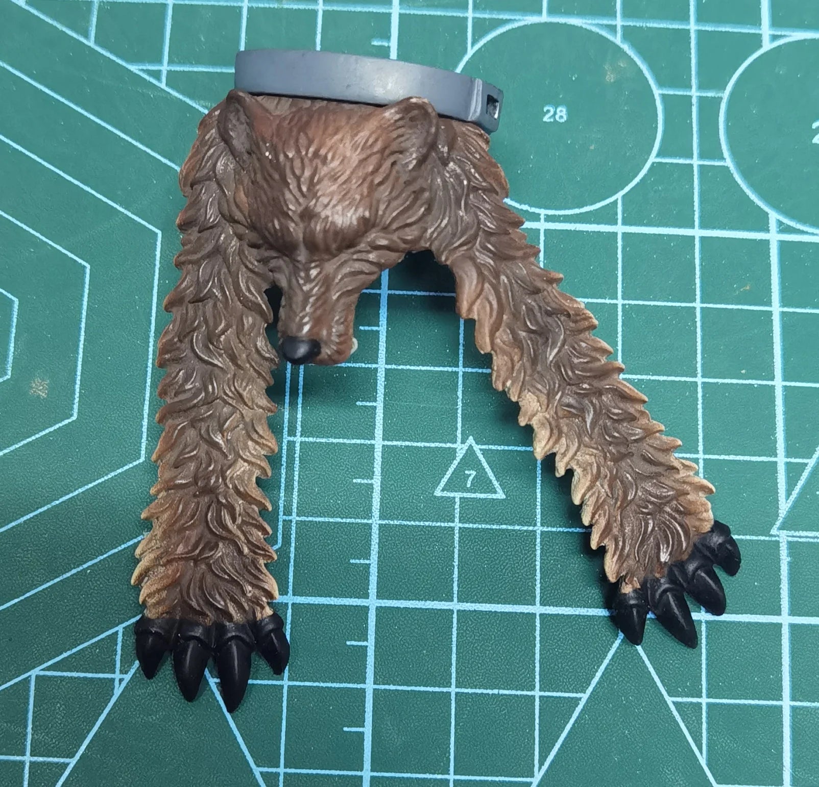 JOYTOY Warhammer The Horus Heresy 1/18 Space Wolves Geigor Fell-Hand Action Figure Model Toy