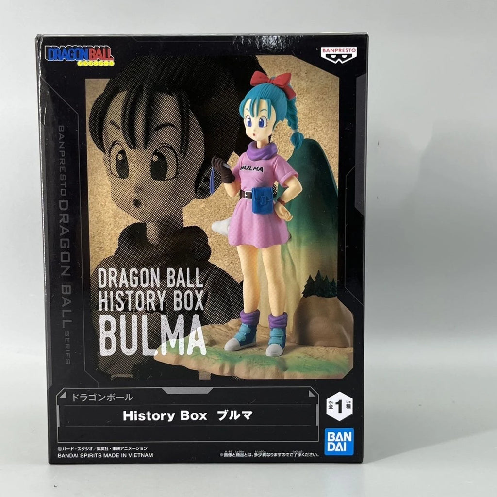 Bandai Namco Banpresto Dragon Ball History Box Bulma ca. 13 cm auf Lager Originale Originalfigur Modell Sammlerfigur Spielzeug