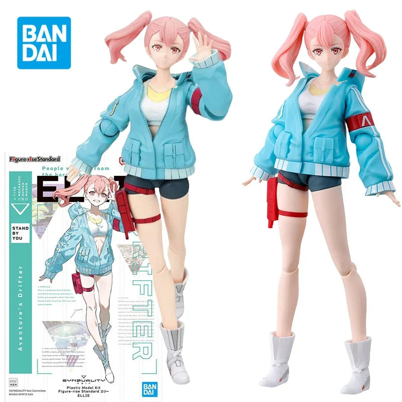 Bandai Figure-rise SYNDUALITY Anime Figur ELLIE Actionfiguren Spielzeug Sammlerstücke Ornament Geschenke Geburtstagsgeschenk