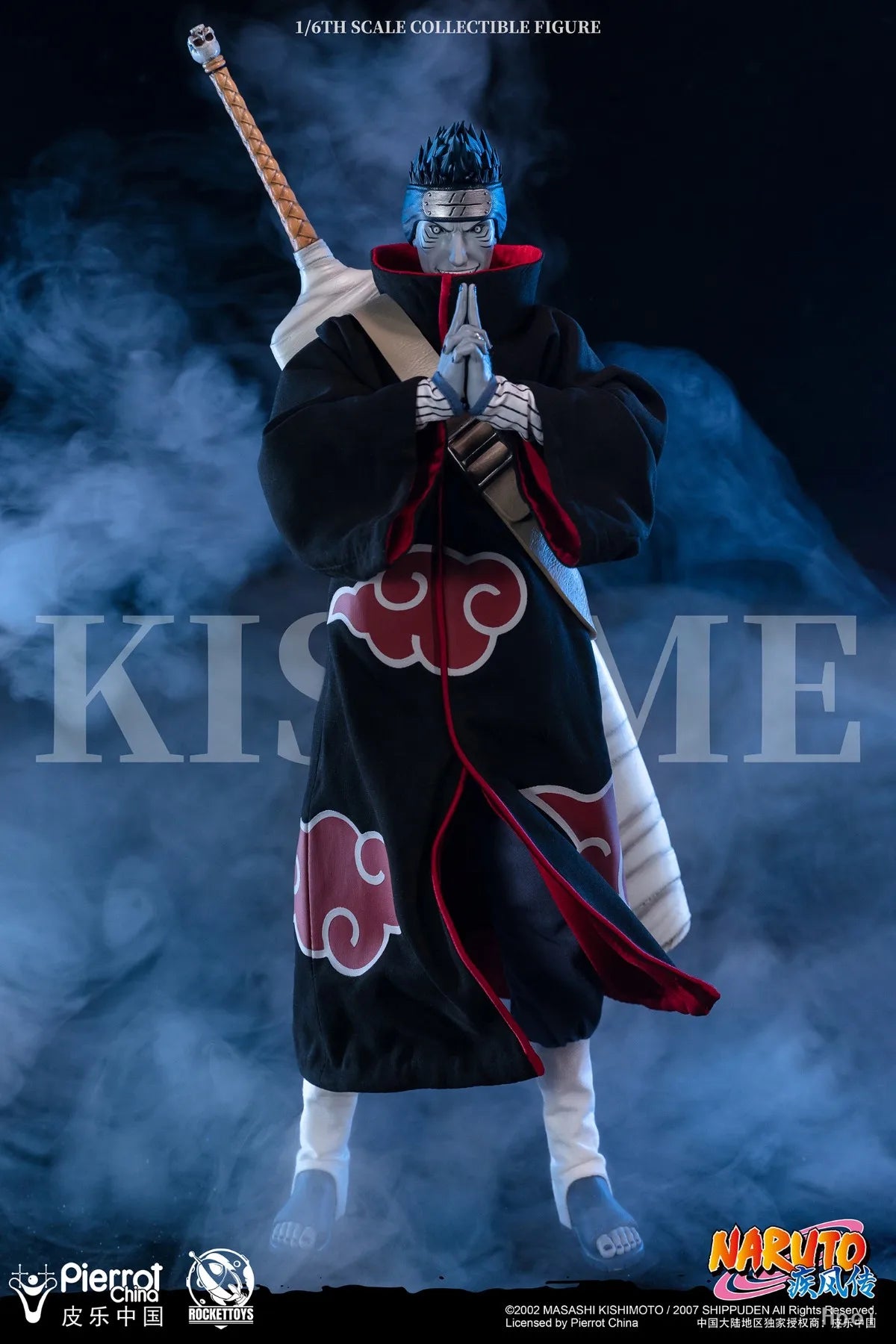 【In Stock】Original RocketToys ROC-007 NARUTO Shippuden Hoshigaki Kisame 1/6 Action Figure Model Toys