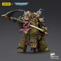 JOYTOY Warhammer 40K 1/18 Death Guard Deathshroud Terminator Champion with Manreaper and Plaguespurter Gauntlets Action Figure