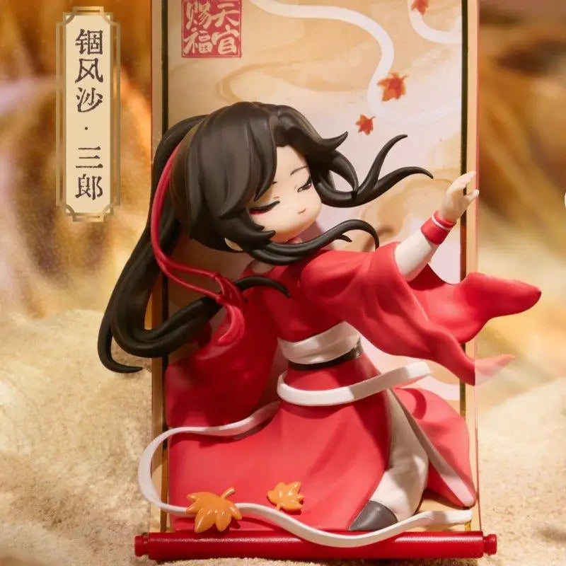Genuine Tian Guan Ci Fu Scroll Series Blind Box TGCF Hua Cheng Xie Lian Cute Anime Peripheral Mystery Box Decora Anime  Gifts