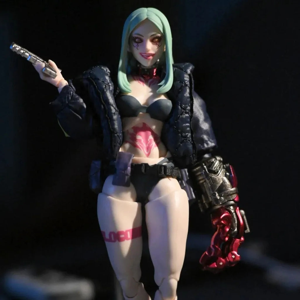 Original 1/12 Scale Romankey X Cowl Battle Female Soldier Gun Girl Jessica 6'' Full Set Collectible Action Figure Model Toys