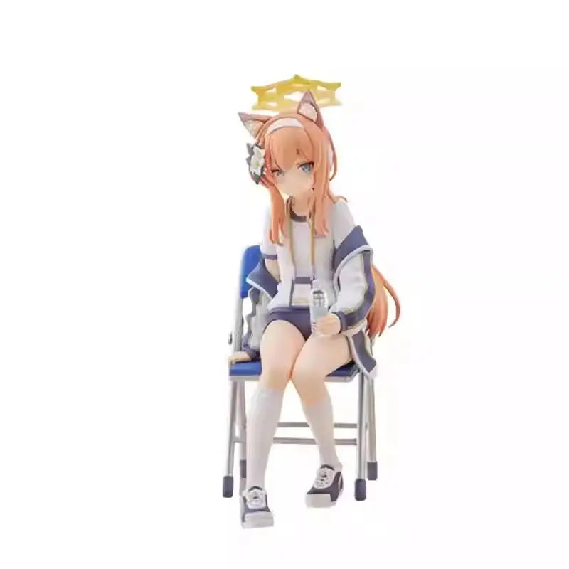Blue Archive Figures Iochi Mari Figure Game Peripherals Ko Statue Pvc Cute Girl Models Gk Collection Toys Girls Birthday Gifts
