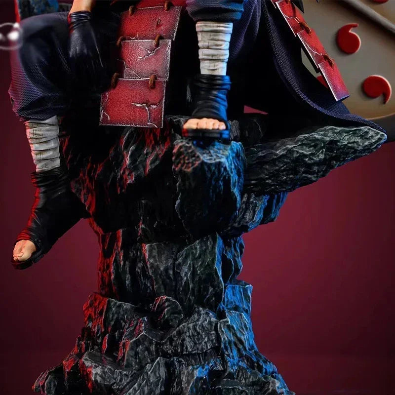 Naruto Anime Figures GK Uchiha Madara Action Figures 29cm PVC Collection NARUTO Model Peripheral Toys Desktop Decoration Gifts