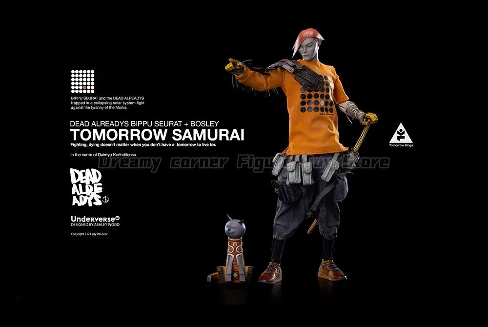 【In Stock】Original UNDERVERSE NDERVERSE TOMORROW KINGS Series BIPPU SEURAT 1/6 Action Figure Ornament Toy Model