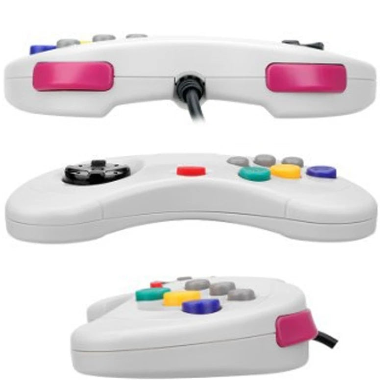 USB Wired Controller For Segas Saturn Gamepad JoyPad For SEGAs Saturn System Joystick