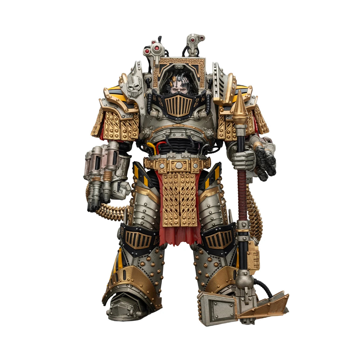 【Pre-sale】JOYTOY Iron Warrior Petulabo Primarch of The LVth Legion 1/18 Action Figure Toy Garage Collection Kit Model