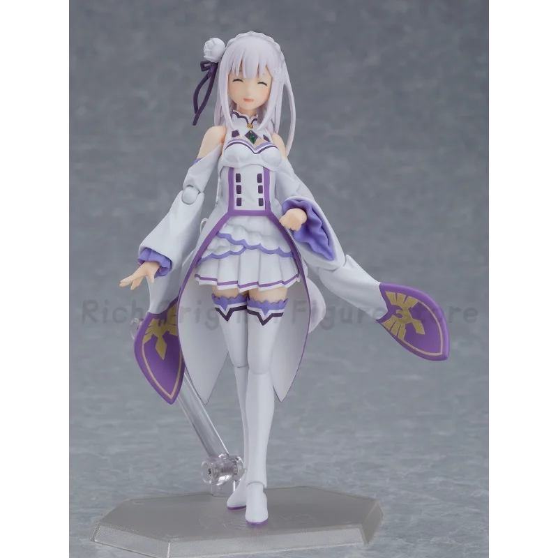 【In Stock】Original Max Factory Figma#419 Re: ZERO - Starting Life in Another World - Emilia Anime Action Figure Model Ornaments