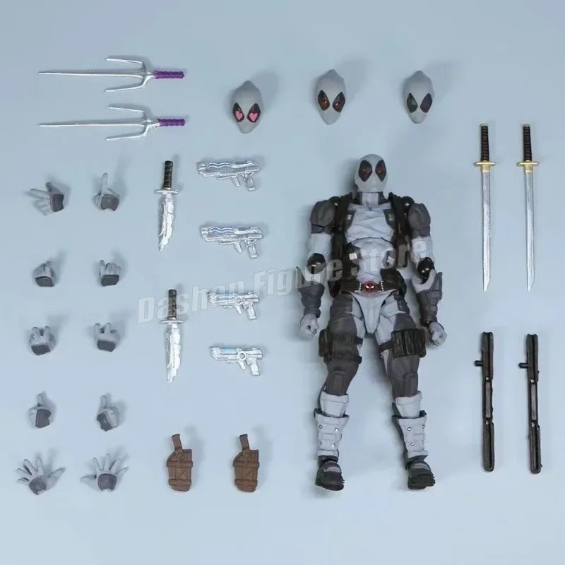 Fantastische Yamaguchi Revoltech Agent Venom Actionfiguren-Kollektion: Superheld Eugene Thompson Venom Figur, Modellspielzeug, Geschenkidee