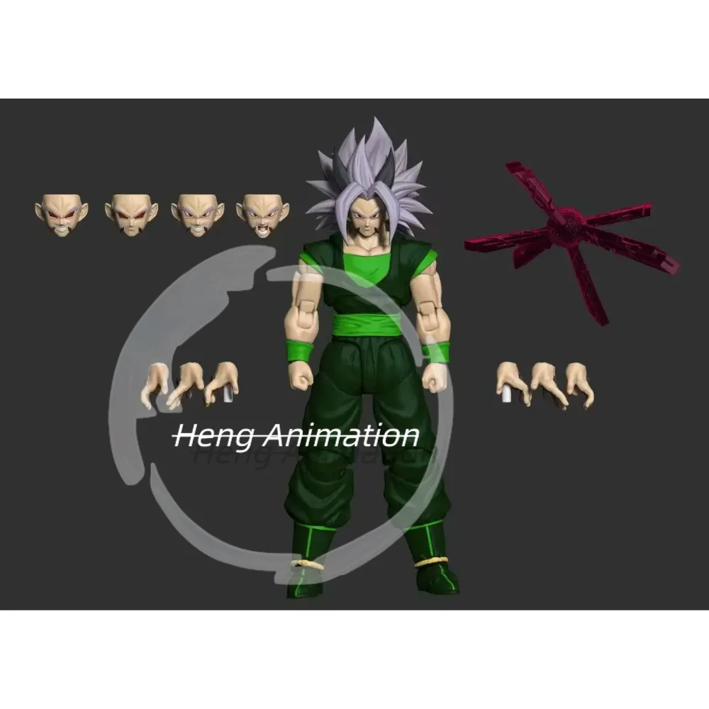 Black Hole Model Super Saiyan Super Five Goku White Hair Super Four Goku Black Hair Can Activity 1/12 SHF Dragon Ball Figure