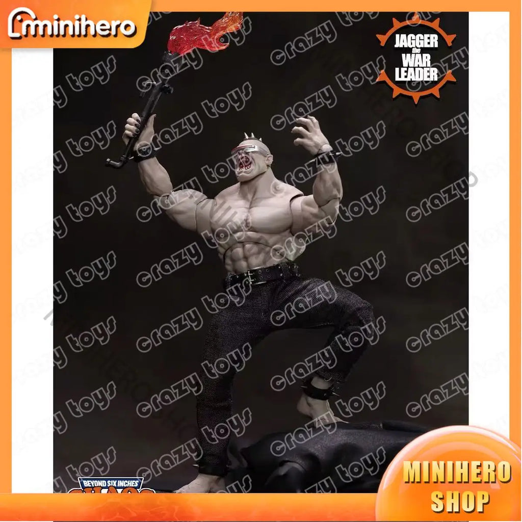 In Stock CHAOS N0 003 War Leader Jagger 1 12 Scale Movable Action Figure Collectible Toy Robot Model for Adults Kids Gift