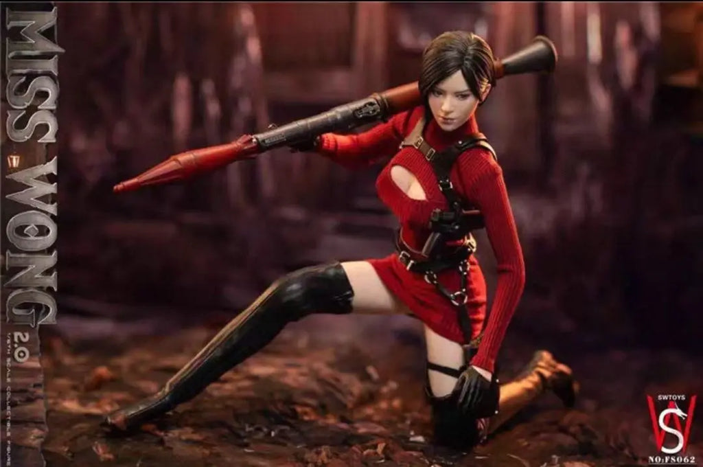 In-stock SETOYS 1/6 Resident Evil Ada Wong FS062 FS065 Posable Female Soldier Figurine Model Collectible Gift