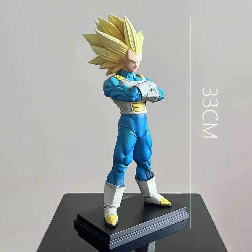 В наличност Dragon Ball Z SSJ3 Vegeta фигурка Super Saiyan 3 Vegeta екшън фигурки Gk статуя колекция модел играчки подарък