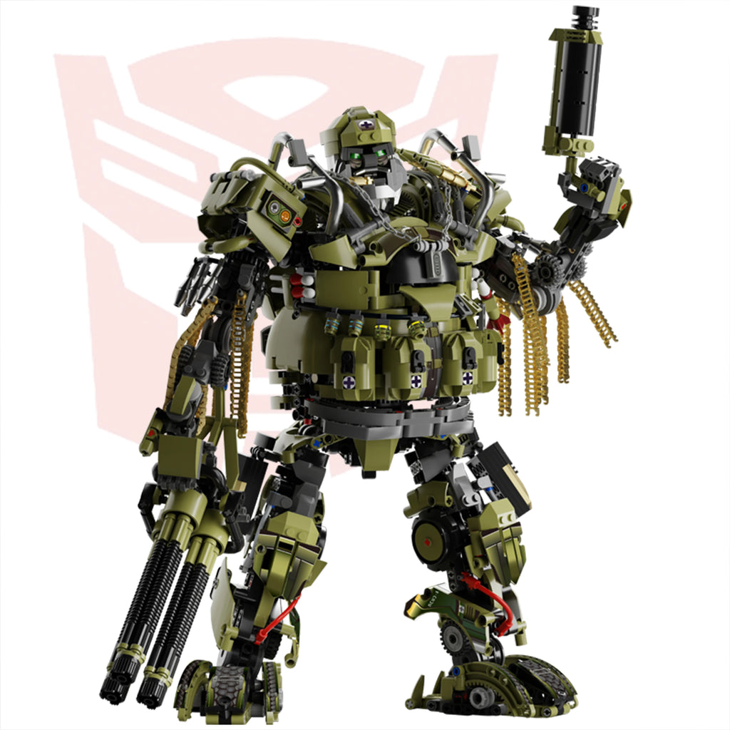 2524PCS Transformers Autobot Hound Sergeant Action Figure Building Blocks Movie Hero Robot Model Toy Great Gift for Yourself