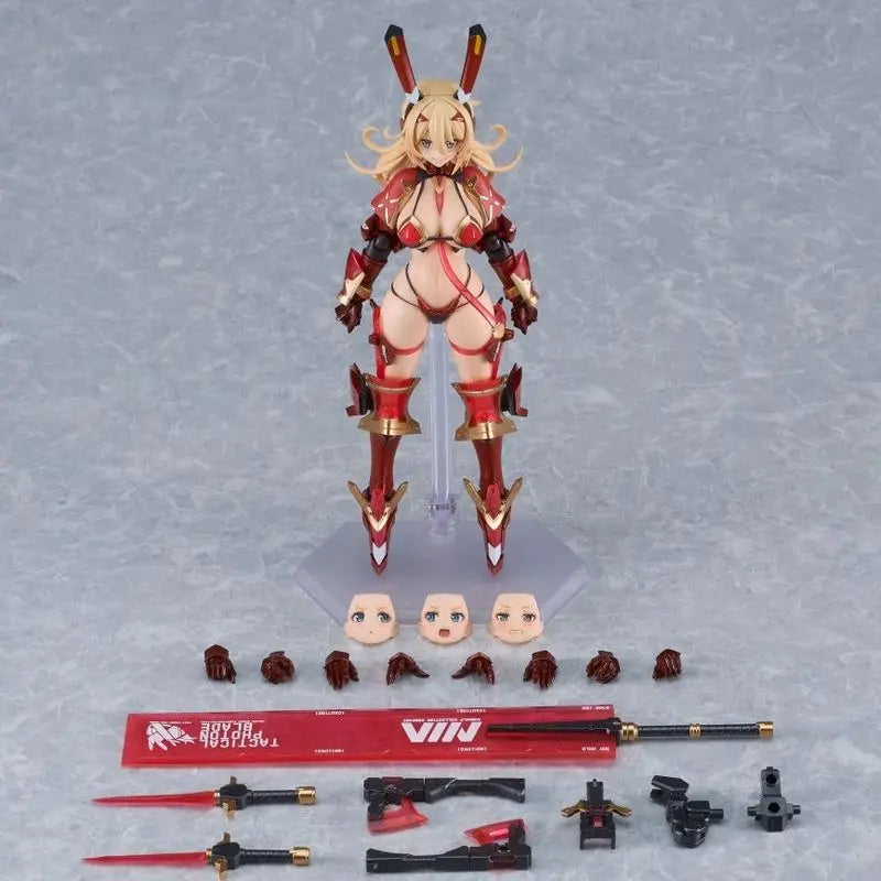 Mf Figma 625 Veronica Sweetheart Bunny Girl Articulated Action Figure Model Desktop Display Decor For Adult Anime Collectors