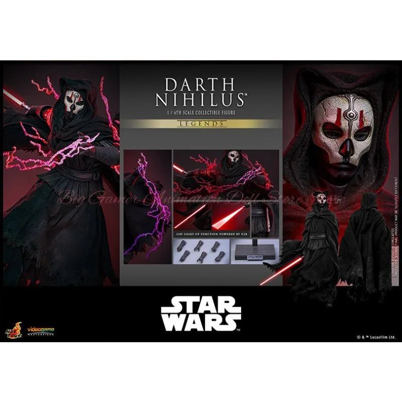 Hot Toys VGM72 Star Wars Legends Darth Nihilus 1/6 Scale Collectible Figure