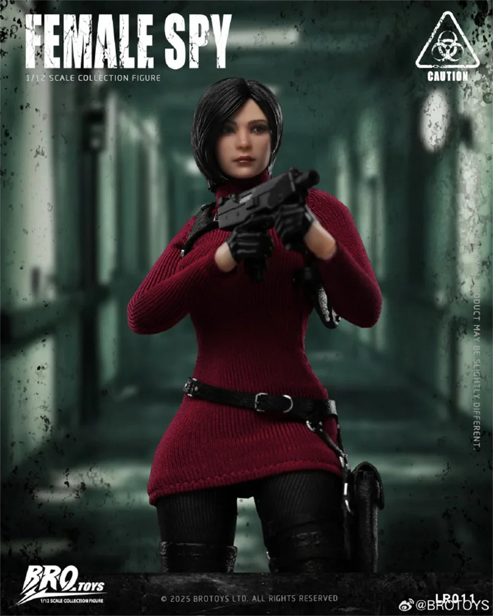 BROTOYS LR011 1/12 Classic Adventure Game Characters Female Spy Ada Wong Full Set For 6inches Action Figure Model Toys