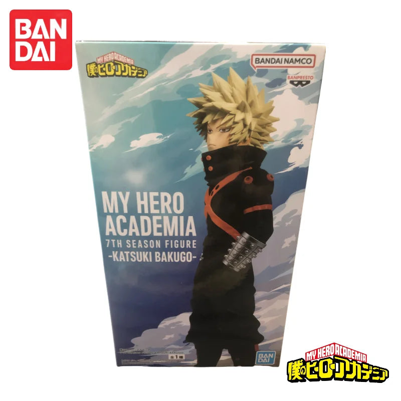 Auf Lager My Hero Academia Bakugou Katsuki BANDAI BANPRESTO Original Actionfigur Figur Ornamente Funko Pop Weihnachtsgeschenke