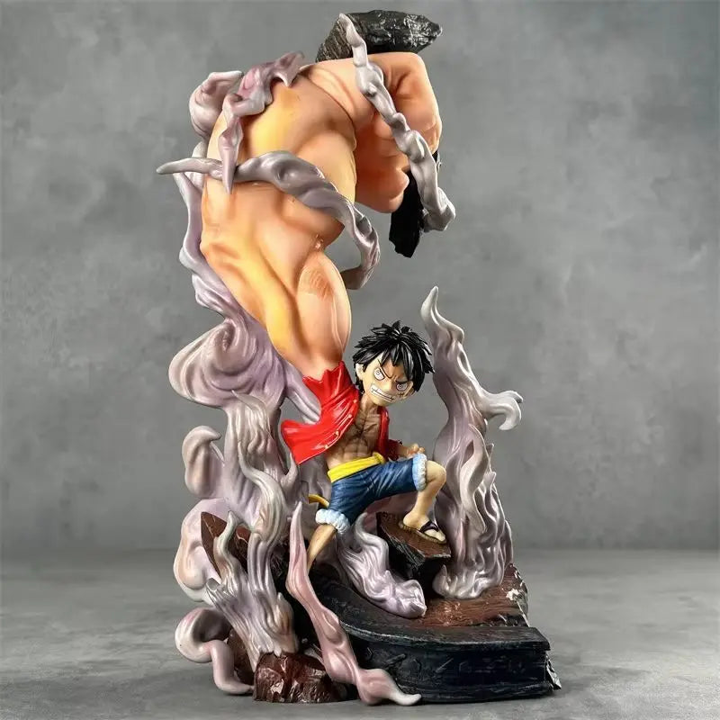 One Piece Аниме 30см Монки Д. Луфи Екшън Фигурка - Big Fist Gear 3 PVC Модел Статуя Колекционерска играчка Кукла за фенове