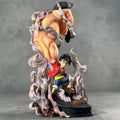One Piece Аниме 30см Монки Д. Луфи Екшън Фигурка - Big Fist Gear 3 PVC Модел Статуя Колекционерска играчка Кукла за фенове