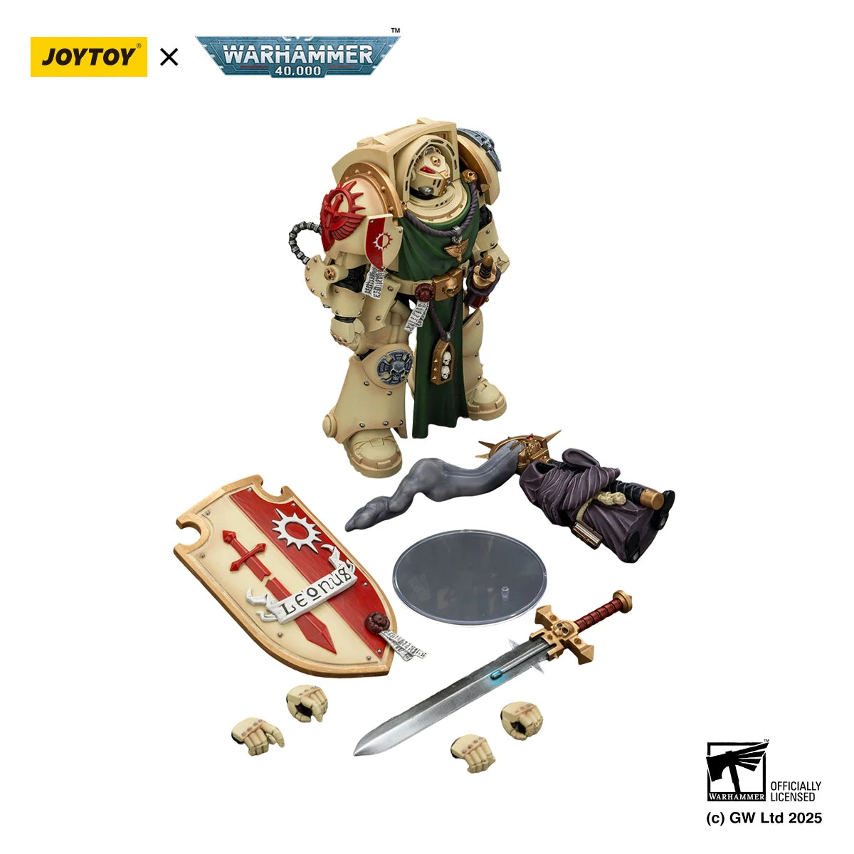 JOYTOY 1/18 Action Figure Warhammer 40K Dark Angels Deathwing Knight 1 Deathwing Knight 2 Deathwing Knight 3 Collectible Toys