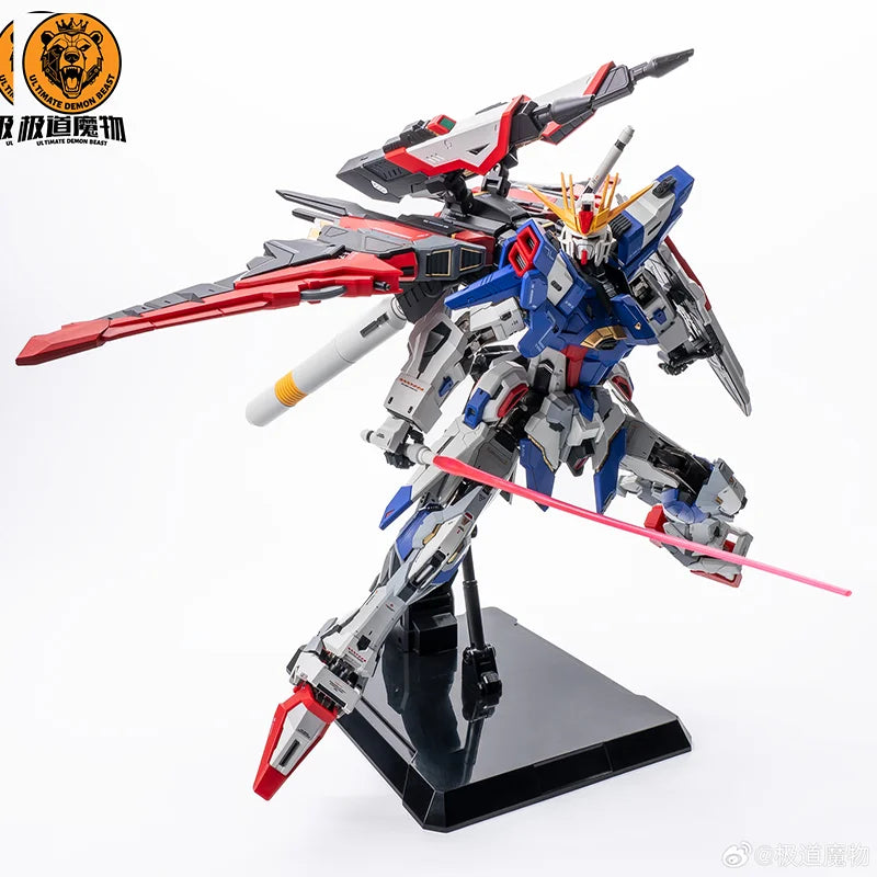 【New product】UL TIMATE DEMON BEAST 1/72 Powerful Fighter TAI LUN Alloy Finished Product Model Flying Backpack Head WITH LED Toy
