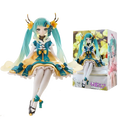 Anime Hatsune Miku Figure Toys Flower Fairy Collection MIKU Kawaii Cartoon PVC Action Figurine Model Dolls Birthdays Gifts Toys