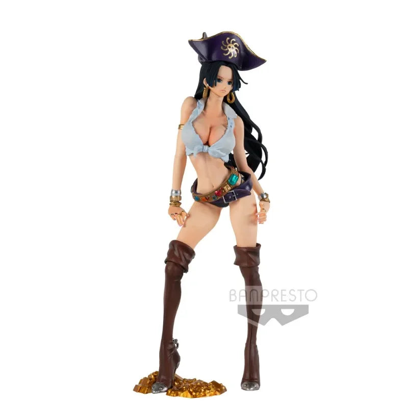 100% Original In Stock Bandai BANPRESTO Chronicle FDS One Piece Boa Hancock Anime Action Figure Toy Gift Model Collection Hobby