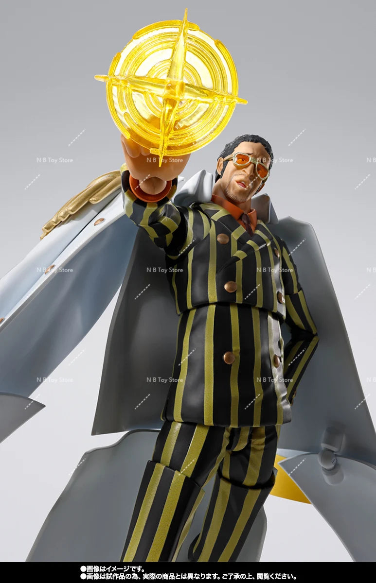 100% Original Bandai ONE PIECE S.H.Figuarts SHF Borsalino Future Island Egghead Action Figure Anime Gift Collector's Model Toy