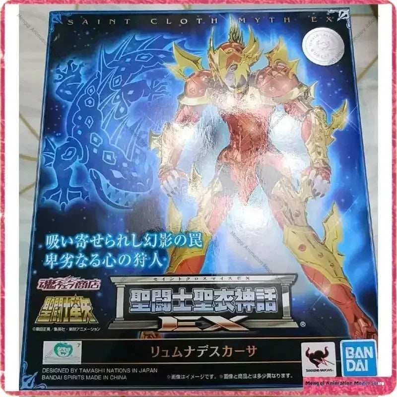 In Stock Original Bandai Saint Seiya EX Saint Cloth Myth Marina LIMNADES CASA Lymnades Action Figures Toys Gifts for Children