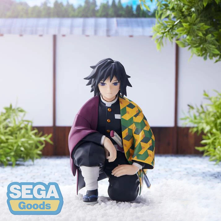 SEGA Demon Slayer Figure, Water Hashira Tomioka Giyuu, Pillar Conference Ver., Infinity Castle Arc, Japanese Stock PVC Statue