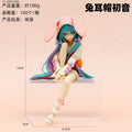 15CM Аниме HATSUNE MIKU Фигура Noodle Stopper Фигура Заешко ухо Пижама Модел Играчка Кукла Aciton Фигура Колекция Подарък PVC