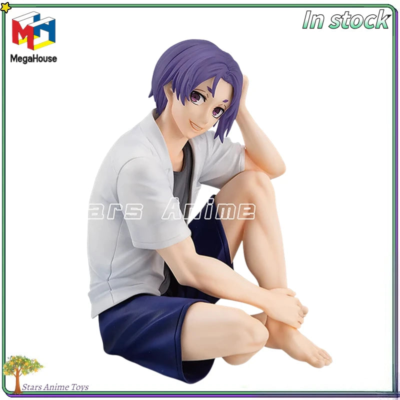 Original MegaHouse GEM BLUELOCK Reo Mikage Animation Figure Toys Collection Model