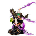 Hochwertige Anime-Figur Katana Zoro 20 cm Anime One Piece Roronoa Zoro Actionfiguren PVC Sammlermodell Spielzeug für Kinder