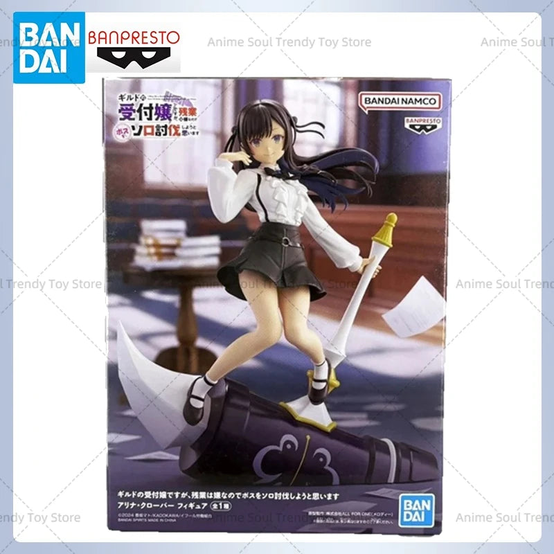 In Stock Original Genuine Countergirl Alina Clover BANDAI NAMCO BANPRESTO Figure model PVC 18cm Collector Figurine Toys gift