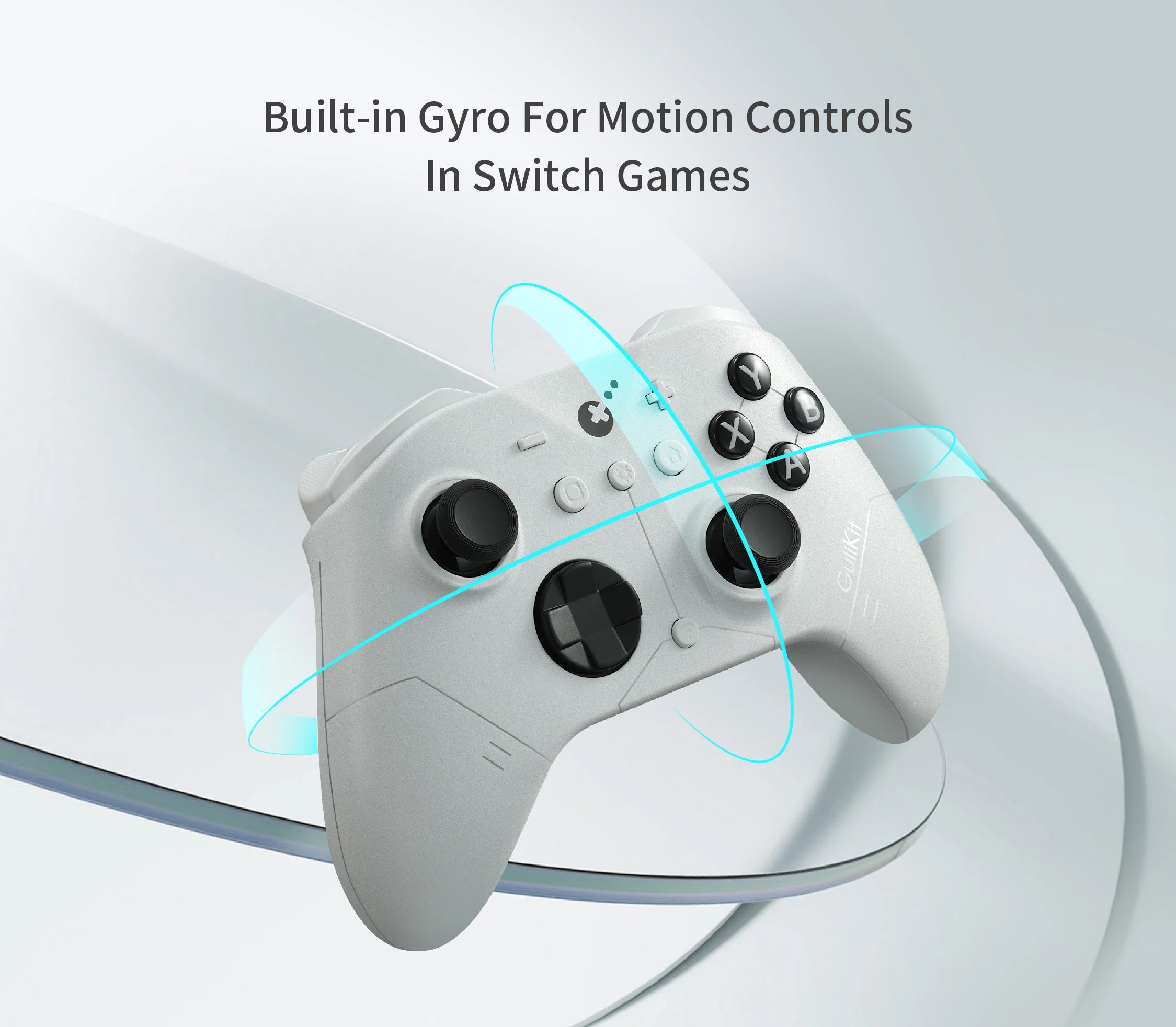 GuliKit ES Pro E-Sports Bluetooth Controller for Nintendo Switch / Switch 2, PC, Windows, Android Wake-up with TMR Joysticks
